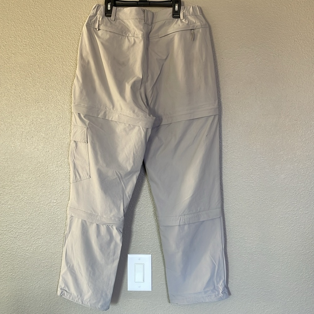 Women’s convertible zip off pants convert to shorts or capris size L - Picture 5 of 8
